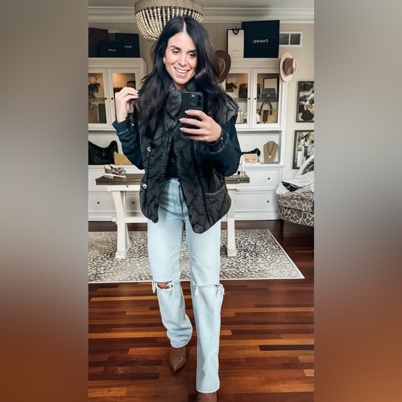 Free People Roll With Us Puffer Vest NWOT - Picture 3 of 8